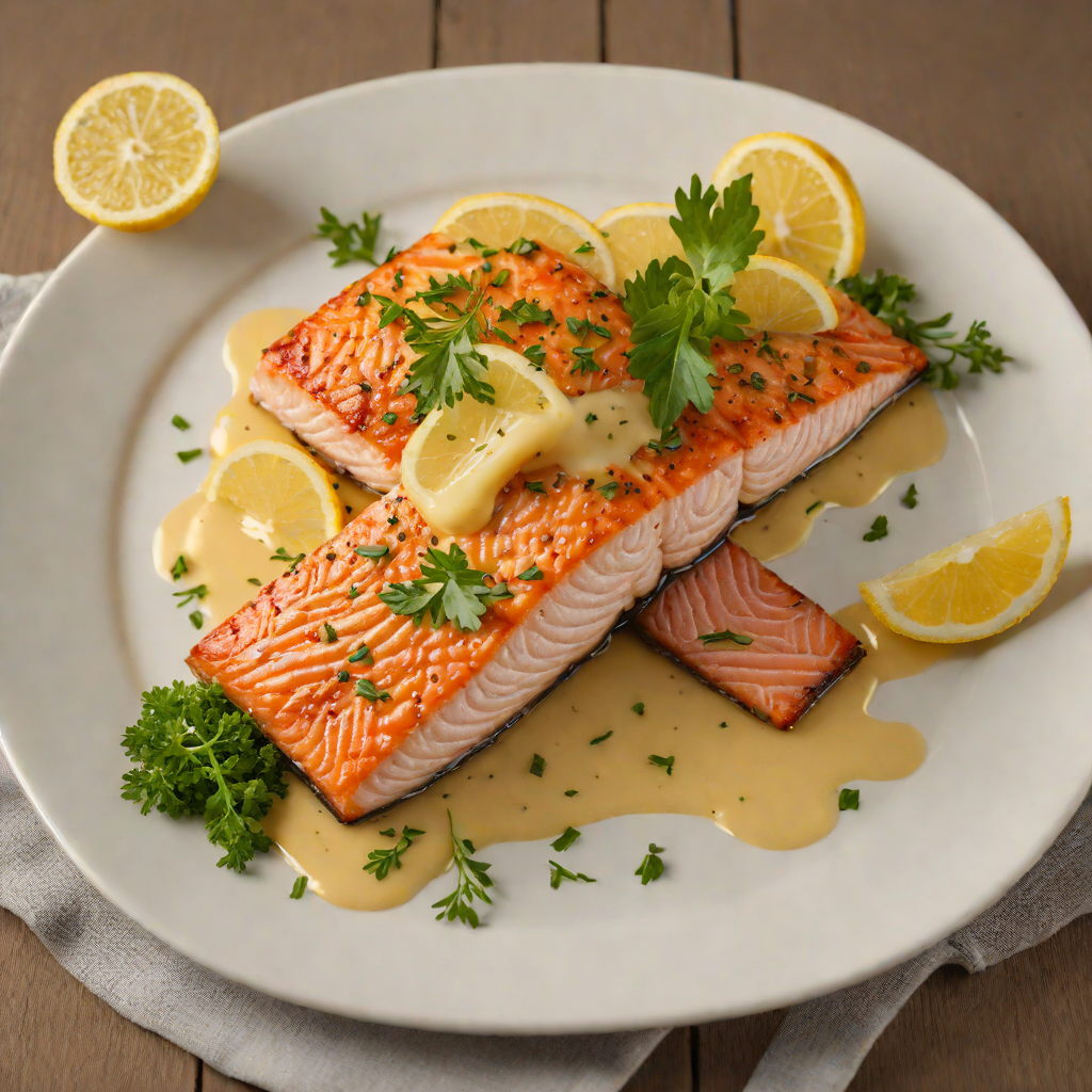 Sea Jax Tavern-Inspired Pan-Roasted Salmon with Lemon Butter Sauce