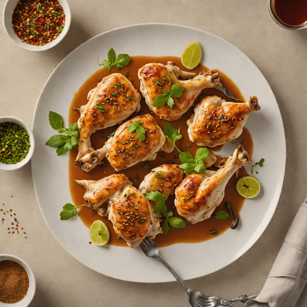 Pan-Seared Chicken with Karambit-Inspired Spiced Rub