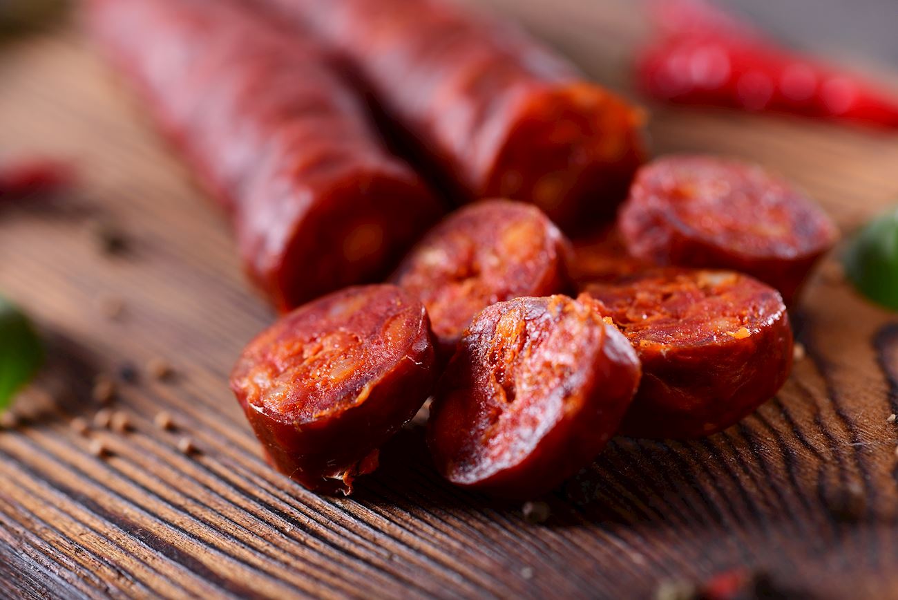Chorizo and Manchego-Stuffed Piquillo Peppers