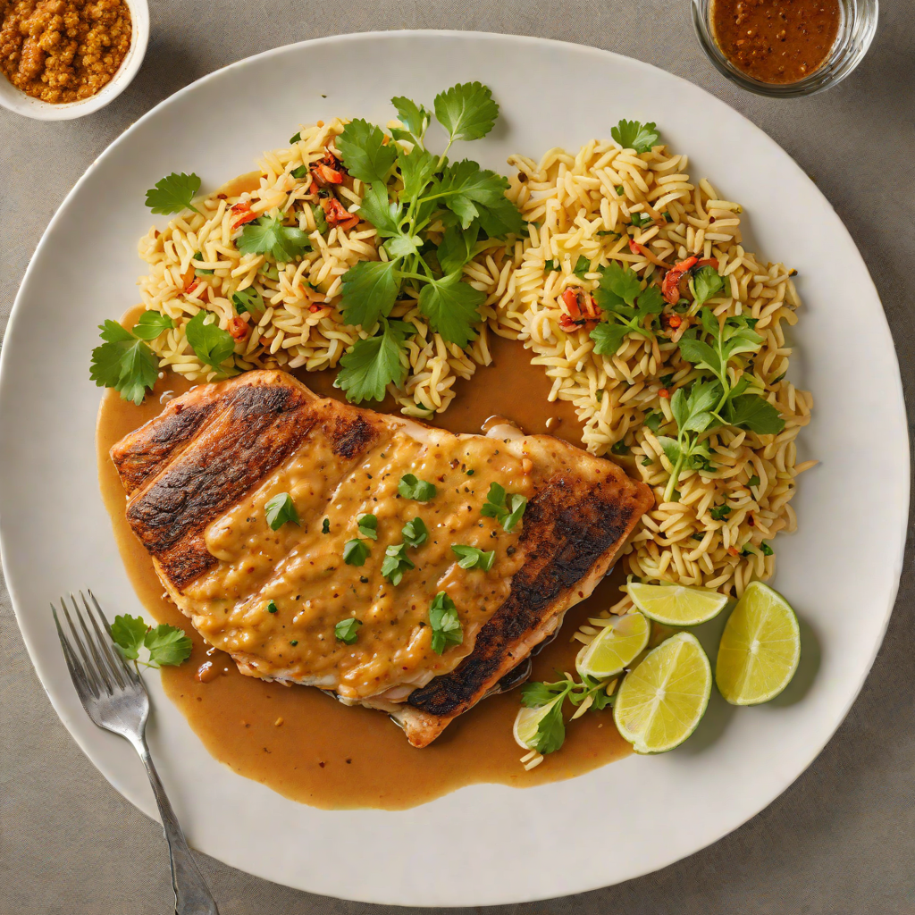 Pan-Seared Arkansas Catfish with Spicy Cajun Butter