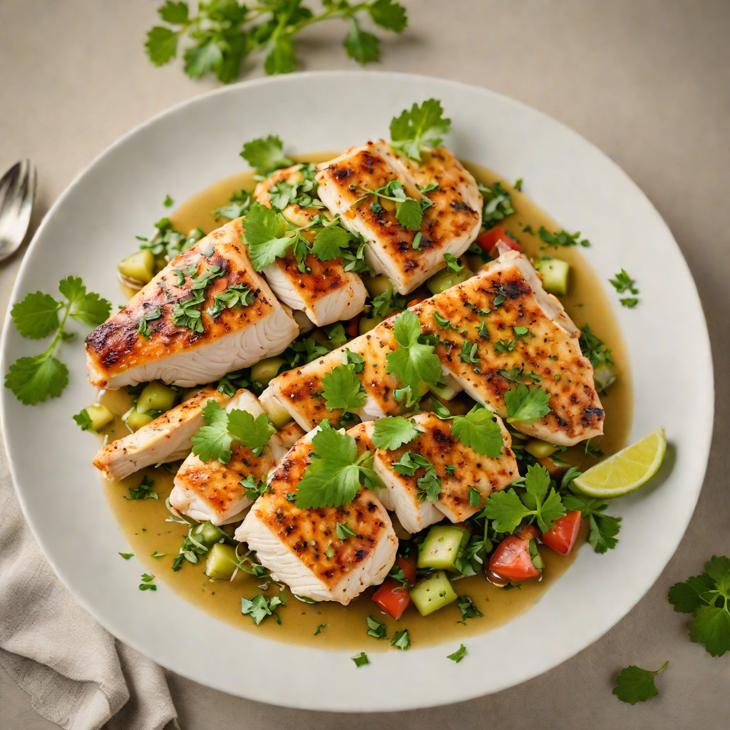 Pan-Seared Chicken with Herb Salsa Verde