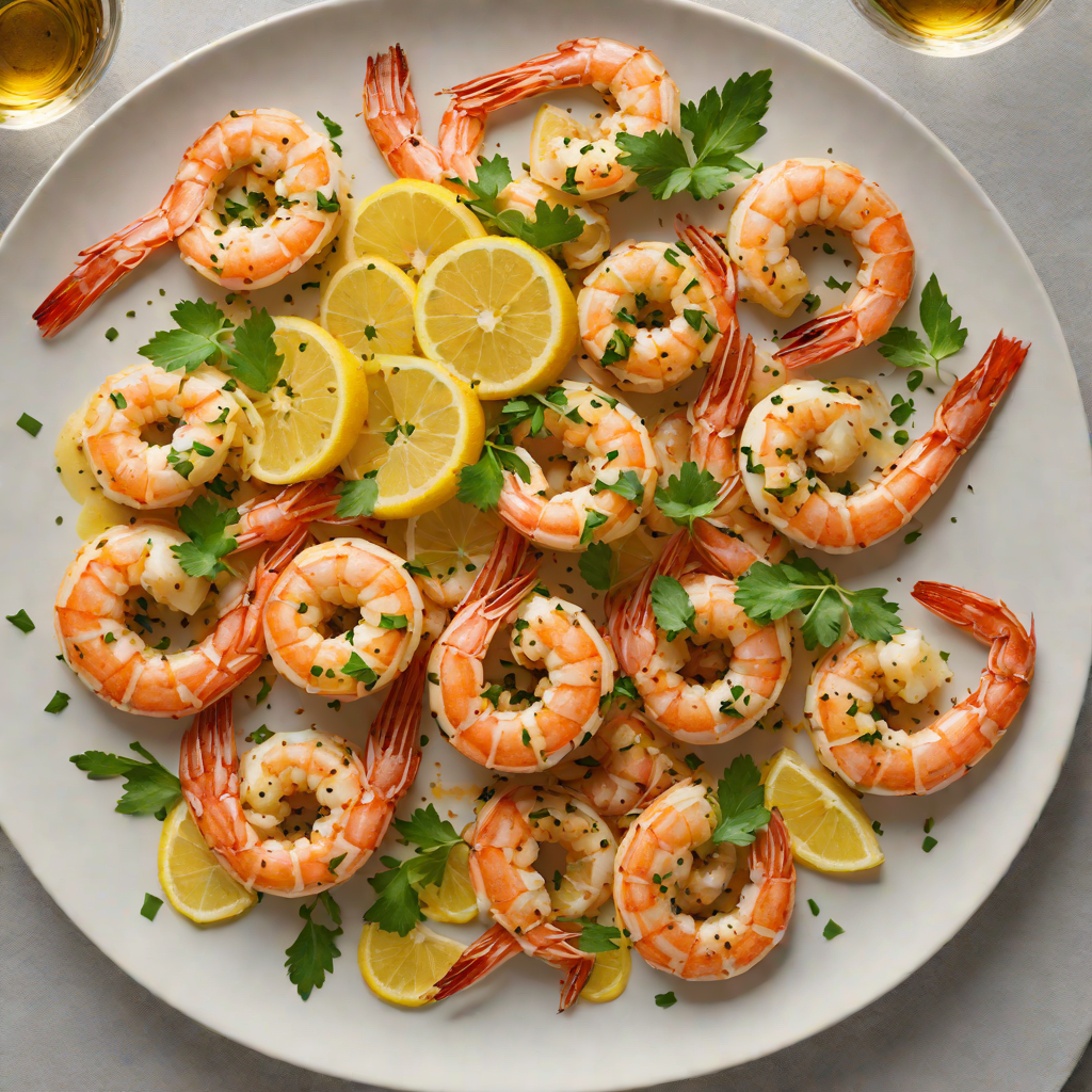 Savannah-Style Pan-Seared Gulf Shrimp with Garlic Butter