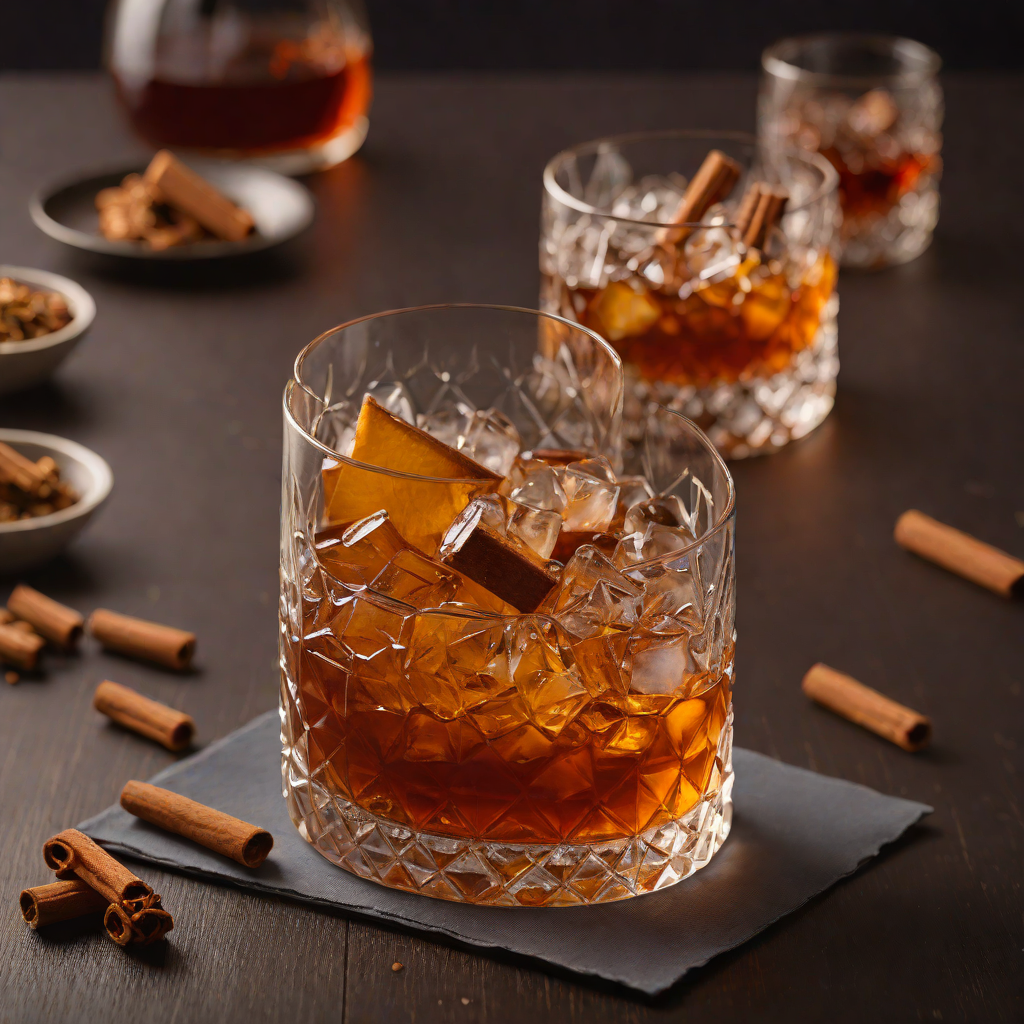 Smoked Bourbon Cinnamon Old Fashioned