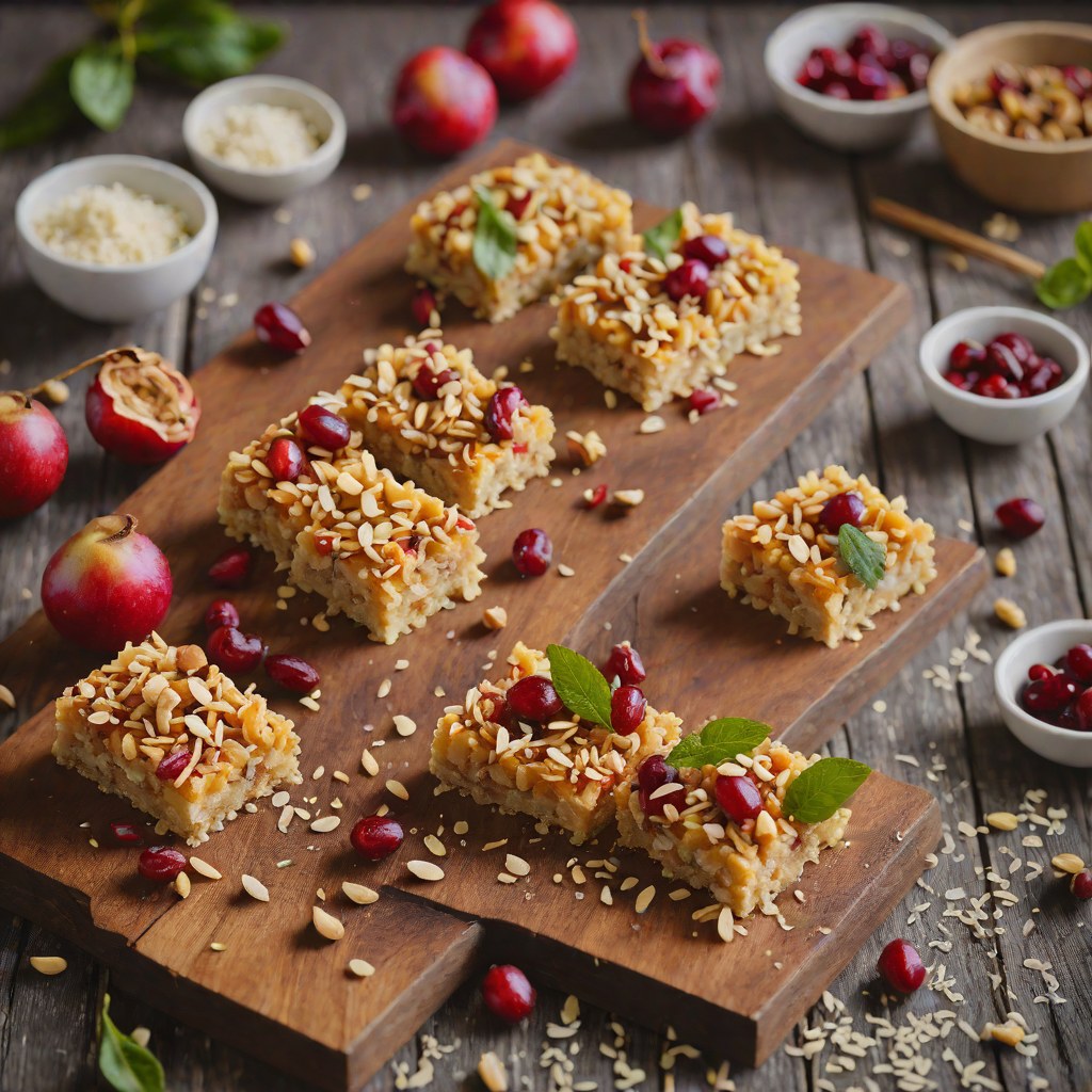 Macadamia and Quandong Crunch Slice