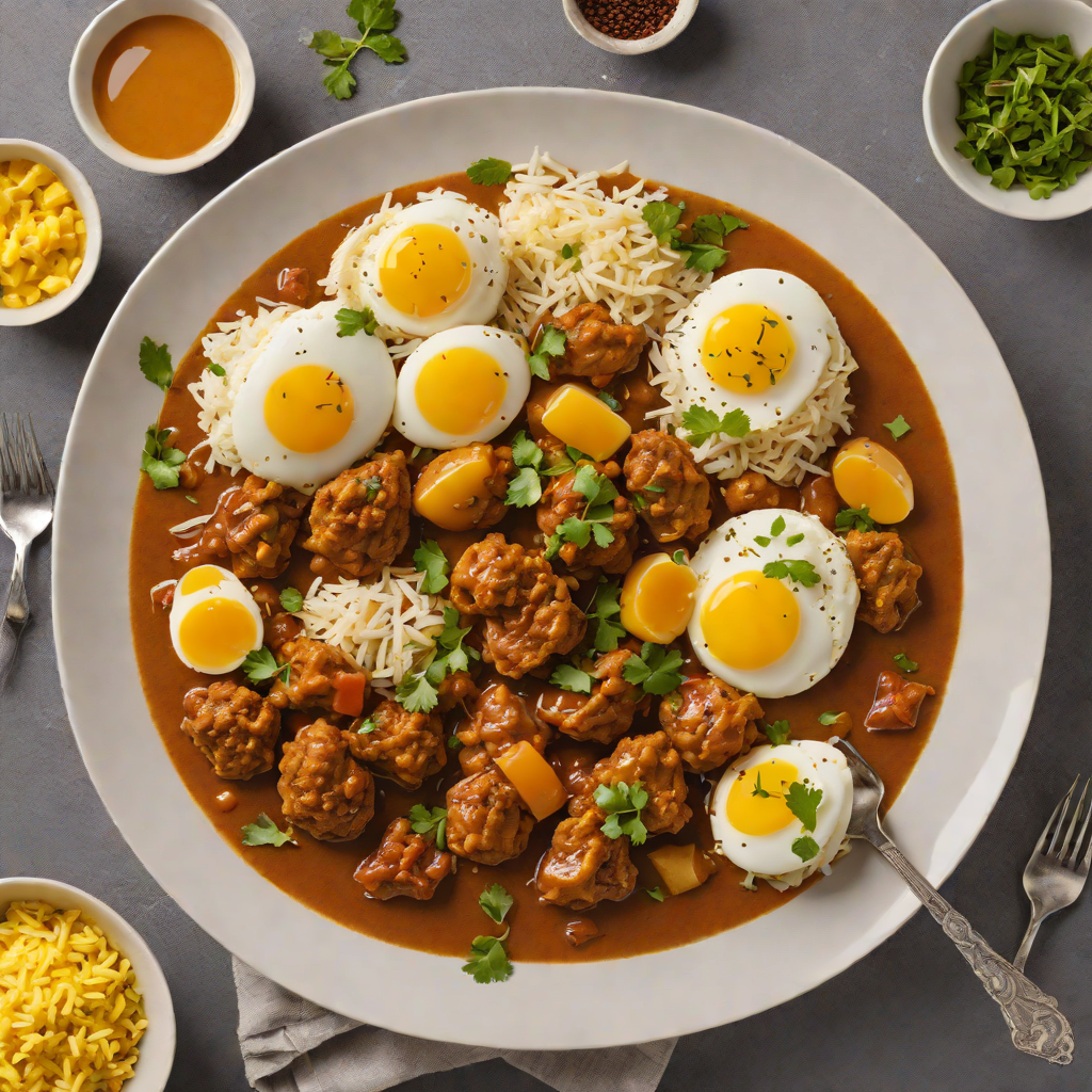 Slow-Simmered Ethiopian Chicken Curry with Berbere and Hard-Boiled Eggs