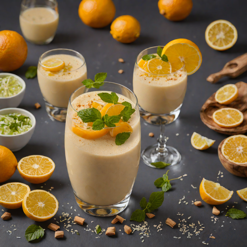 Citrus and Ginger Immune-Boosting Smoothie