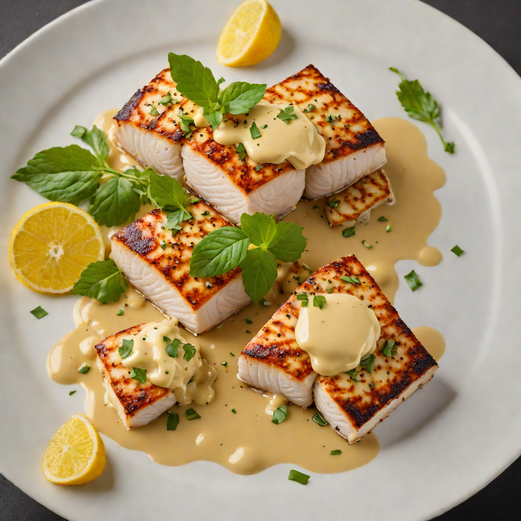 Seared Mahi-Mahi with Tiki Citrus-Butter Sauce