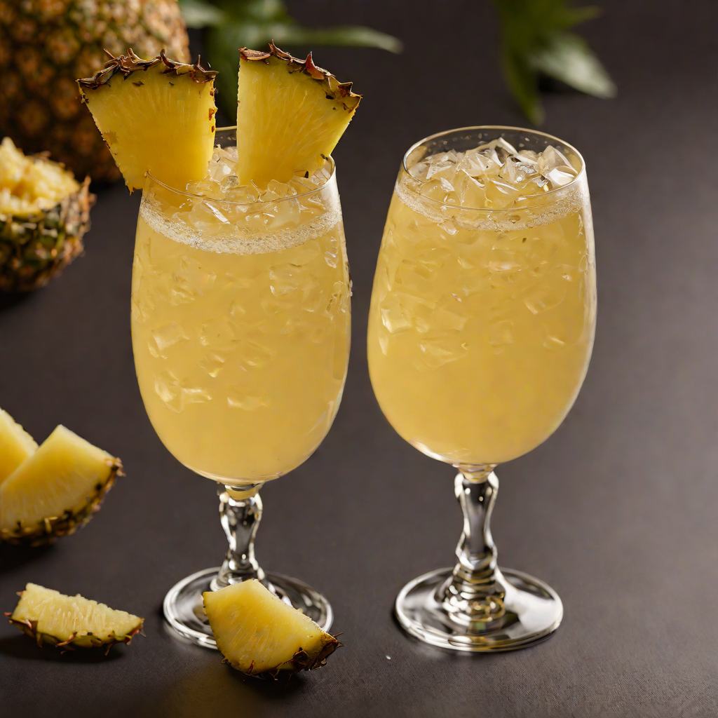Vanilla Rum and Pineapple Sour