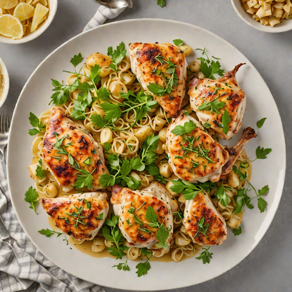 Nonstick Skillet Sautéed Garlic Herb Chicken