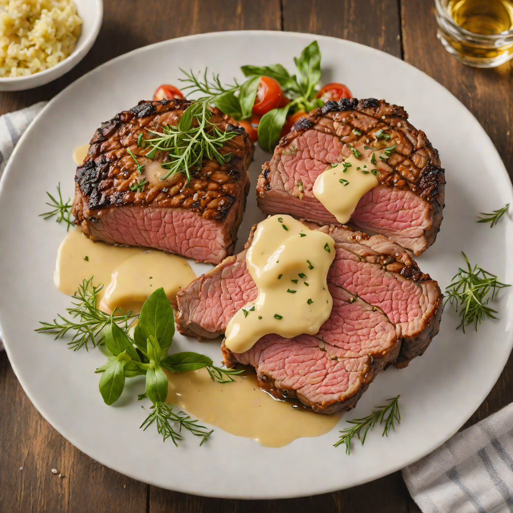 Pan-Seared Ribeye with Classic Garlic Butter