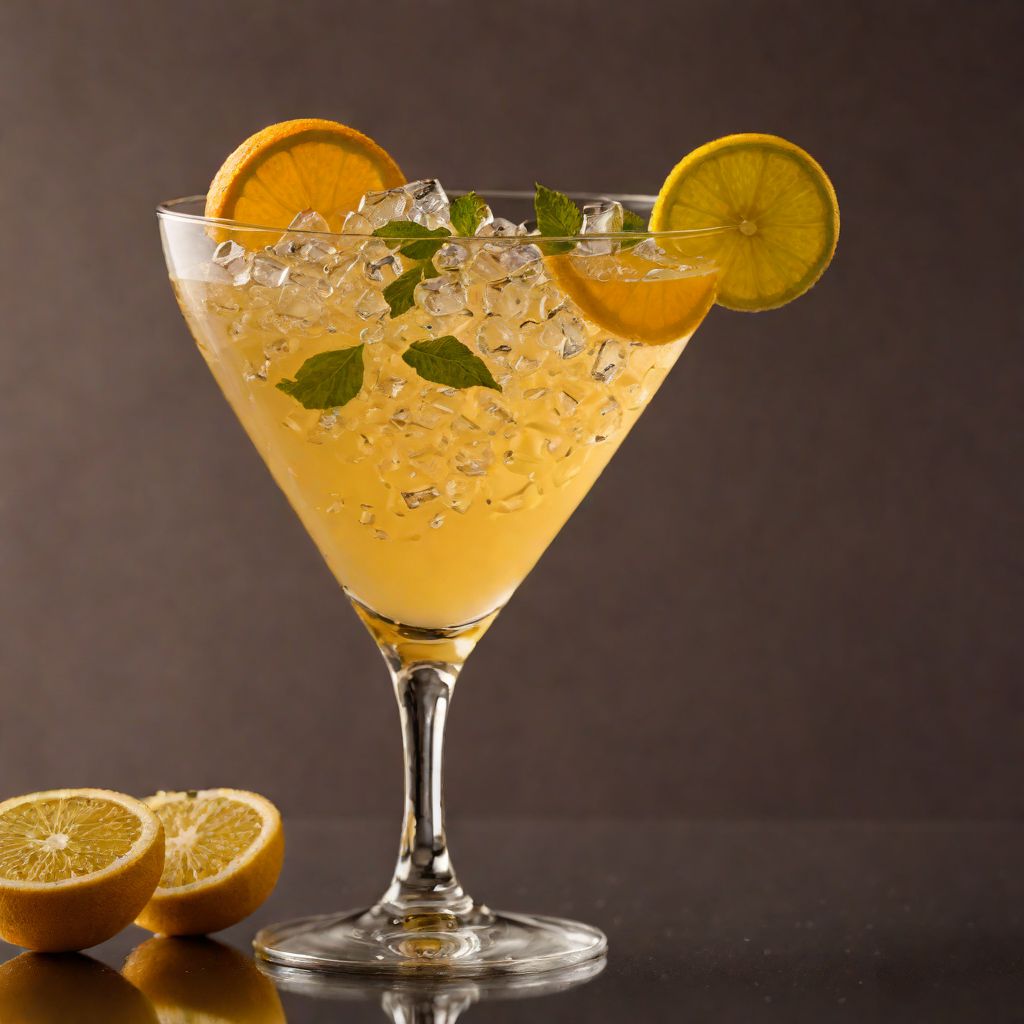 Shaken Citrus Glamour Cocktail