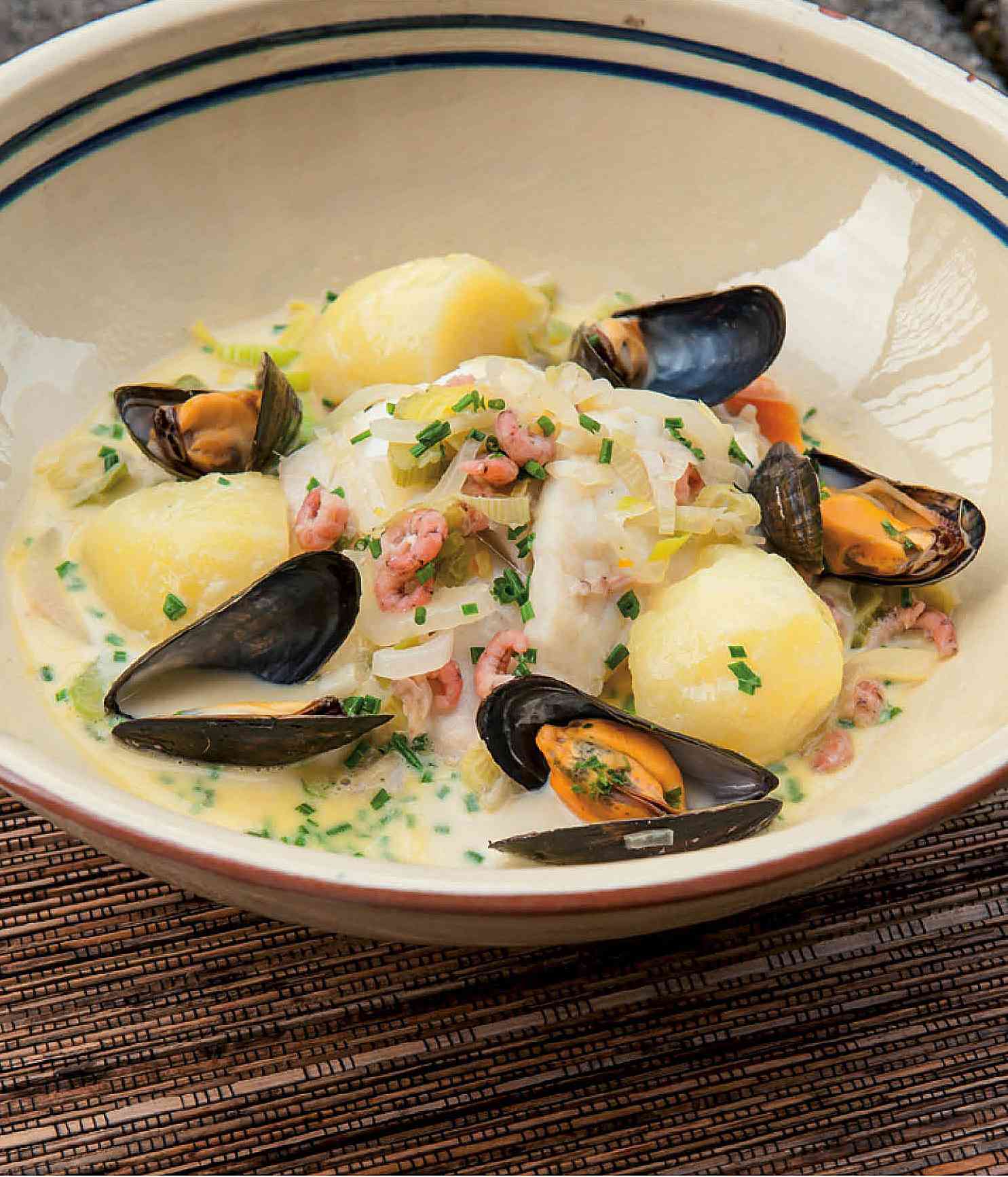Waterzooi with Spinach & Potatoes