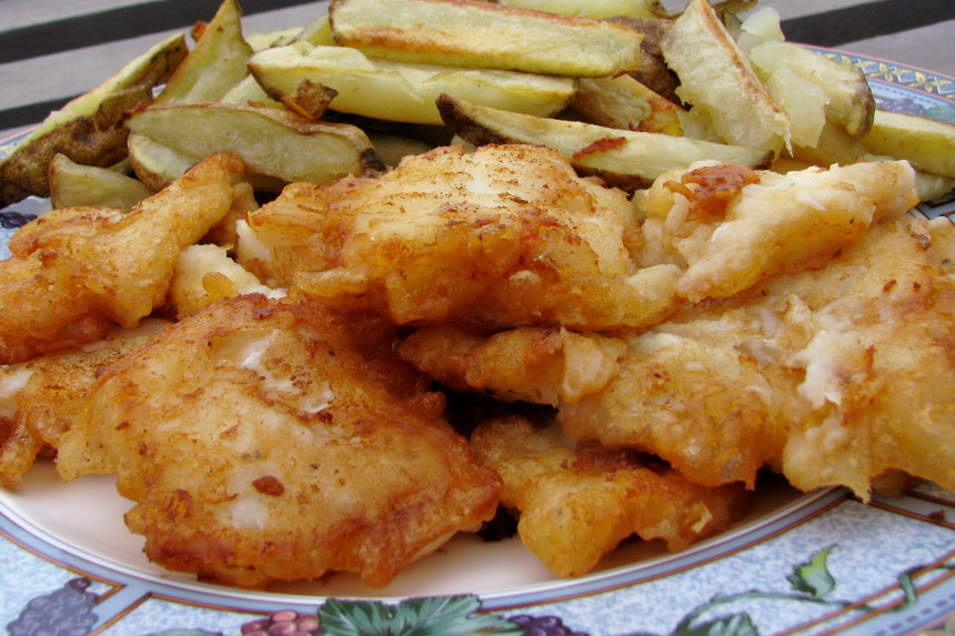 Belgian Beer-Battered Fish and Chips