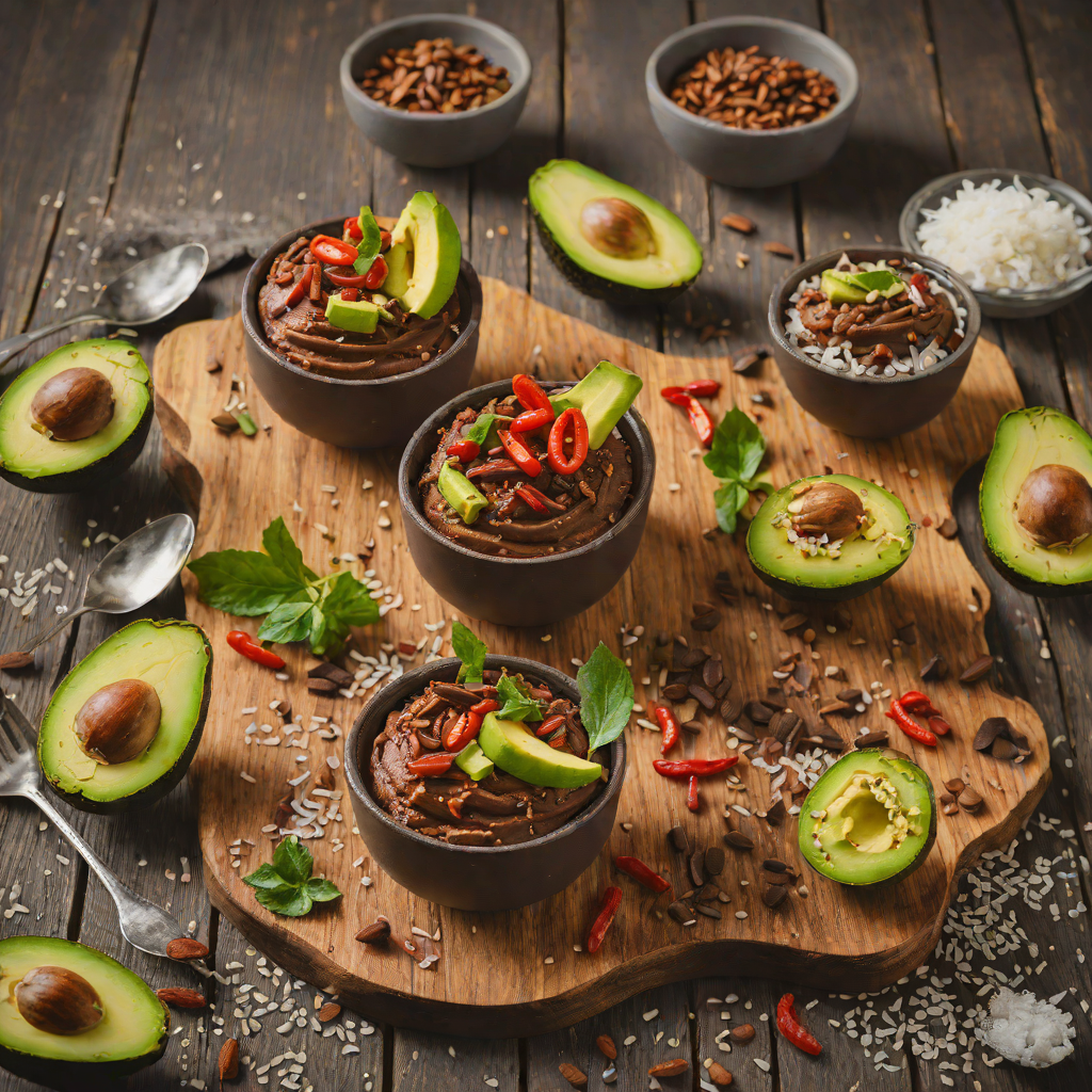 Covert Chocolate Avocado Mousse with Chili and Sea Salt