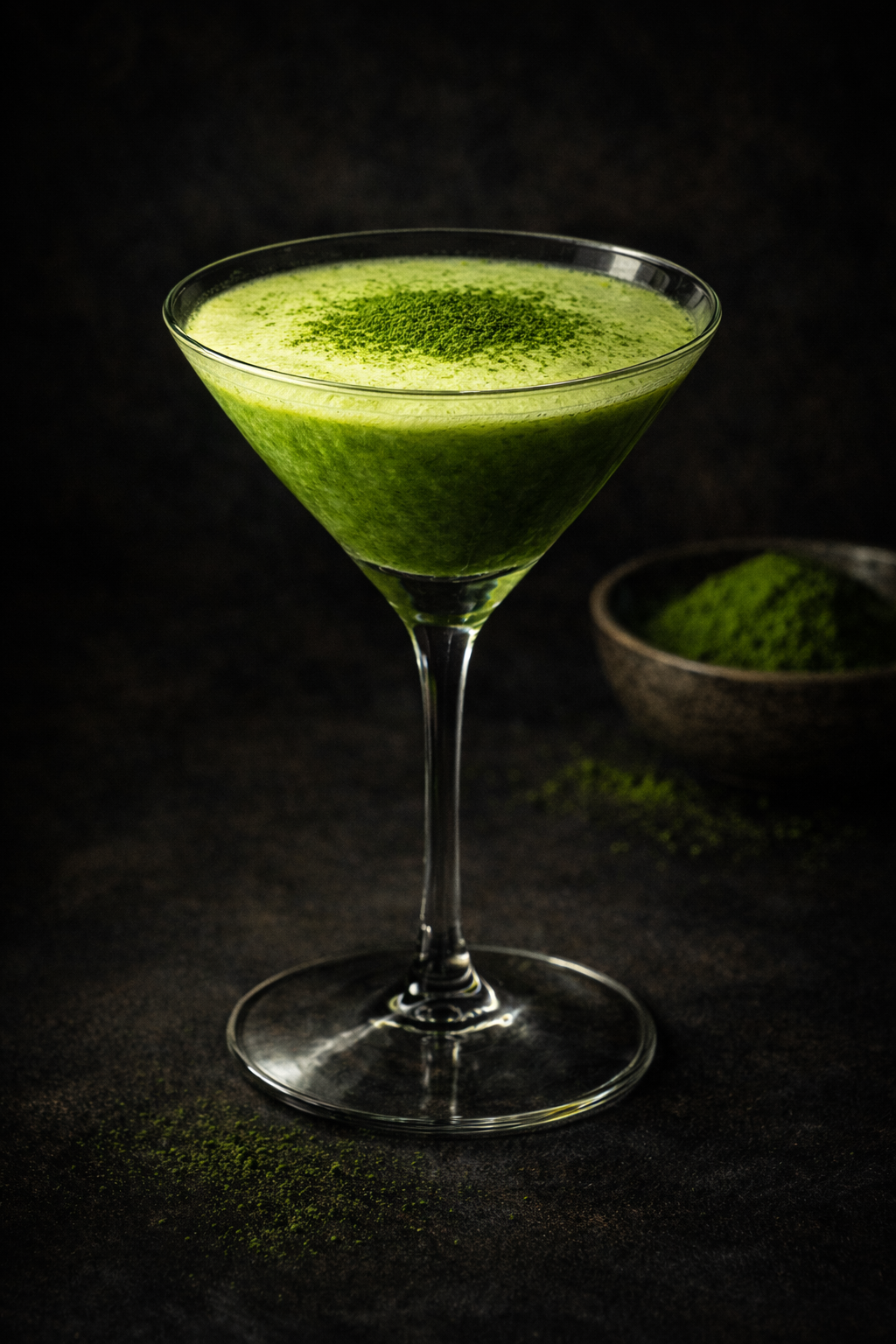 Honeyed Matcha Martini