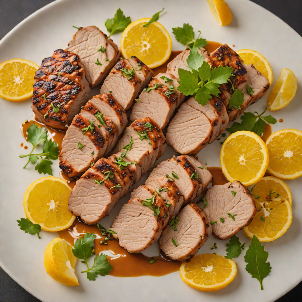 Grilled Citrus-Marinated Pork Tenderloin with Toasted Cumin