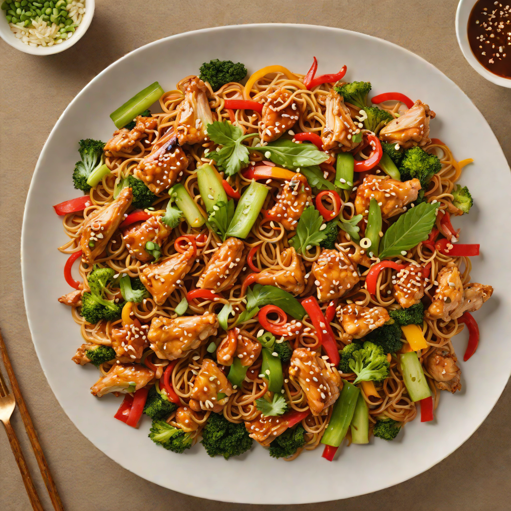 Spicy Korean Soju Chicken Stir-Fry
