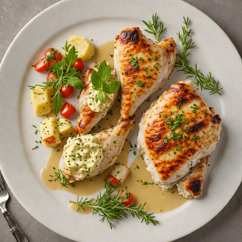 Pan-Seared Chicken with Fenton Township Herb Butter