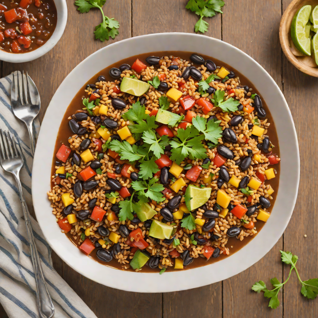 One-Pot Mexican Quinoa and Black Bean Stew