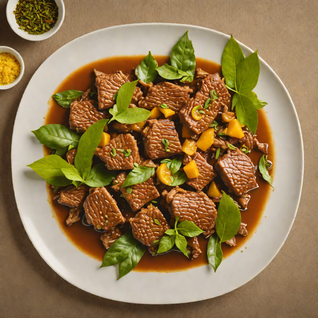 Slow-Simmered Pork Adobo with Kalamansi and Bay Leaves