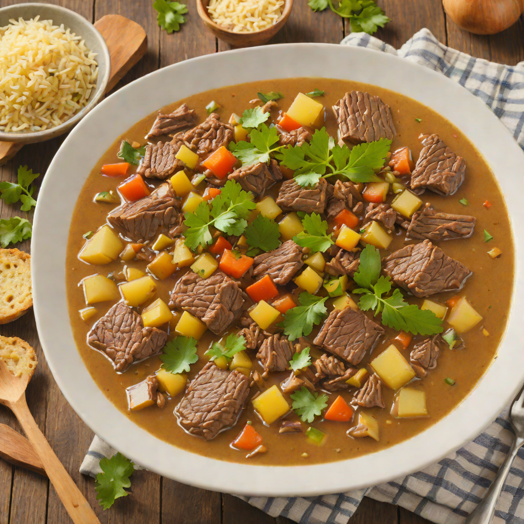 Denver-Style Green Chile Beef Stew
