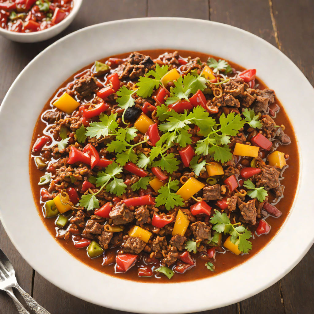 Denver-Inspired Bison Chili with Roasted Pueblo Peppers