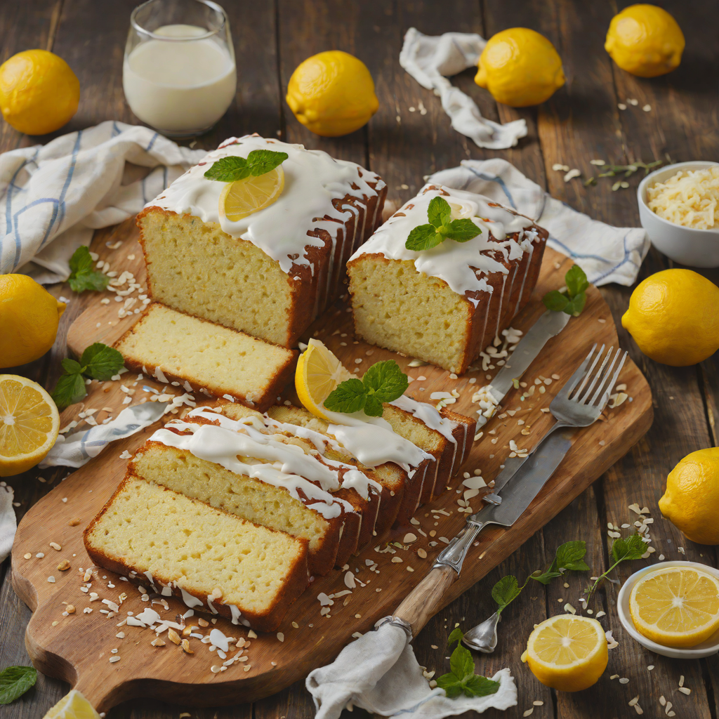 Five-Ingredient Lemon Yogurt Pound Cake