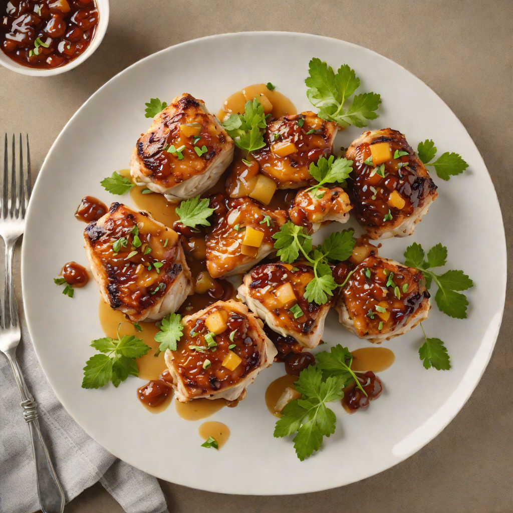 Pan-Seared Chicken Thighs with Spiced Apple Chutney