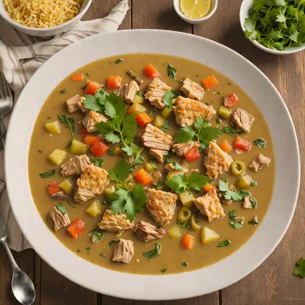 Denver-Inspired Green Chile Chicken Stew