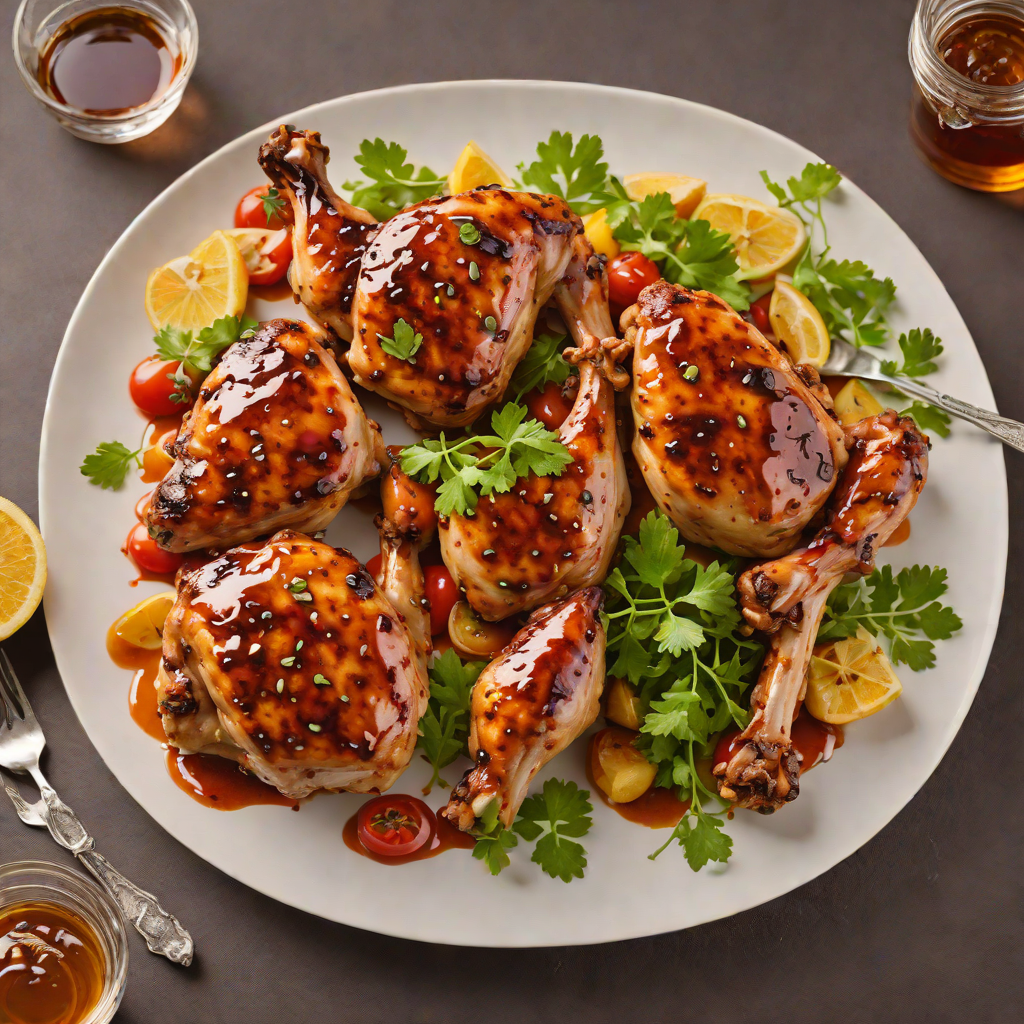 Honey-Glazed Grilled Chicken with Smoky Paprika