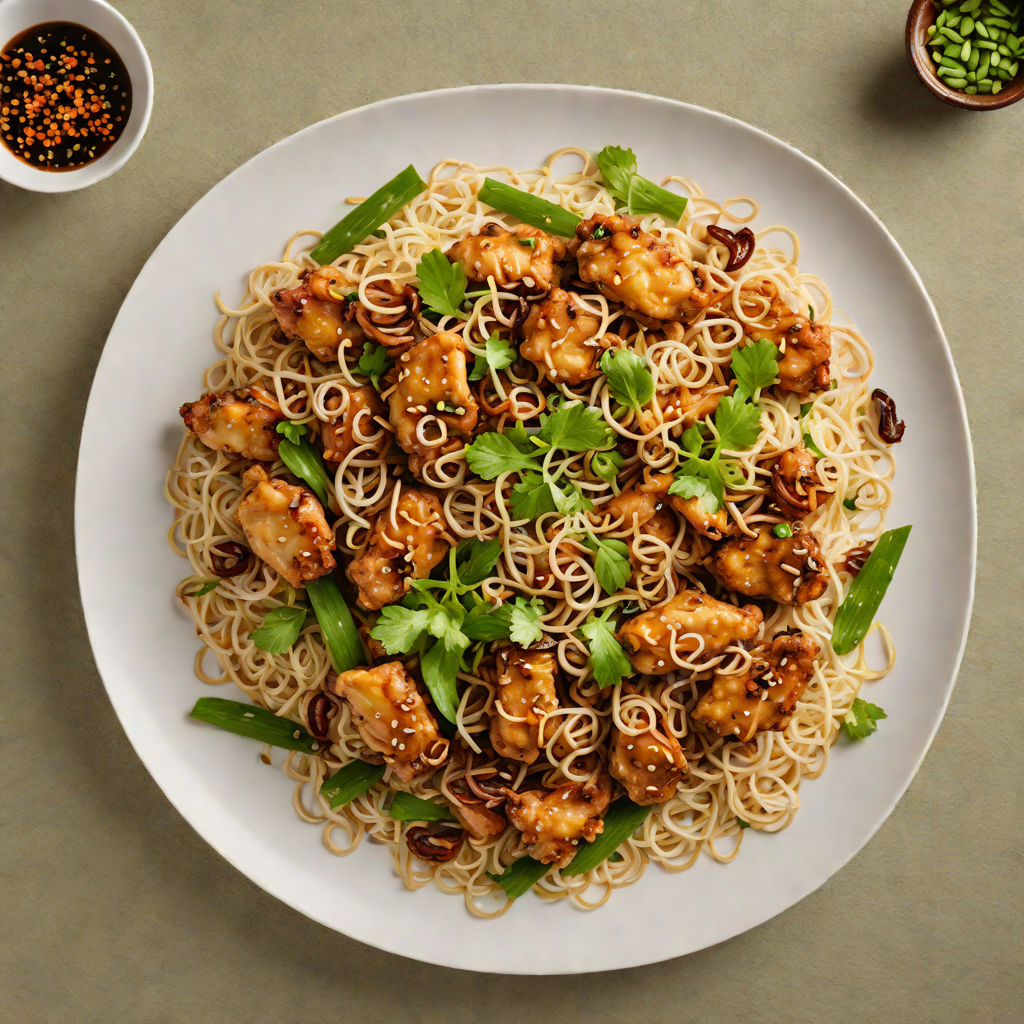 Stir-Fried Lemongrass Chicken with Crispy Shallots