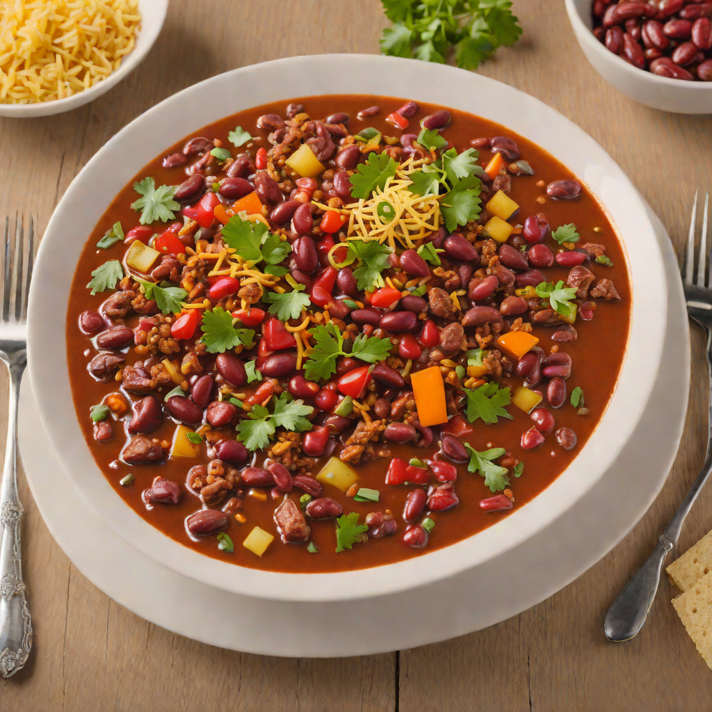 Denver-Inspired Bison Chili with Red Beans