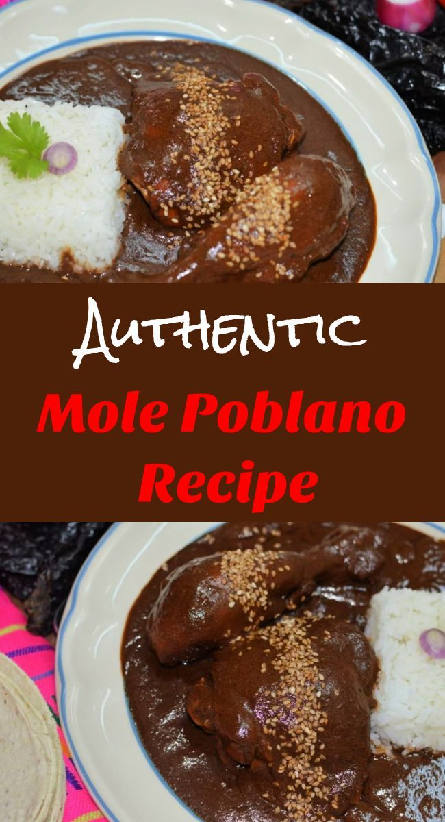 Authentic Oaxaca-Style Mole Poblano with Chicken