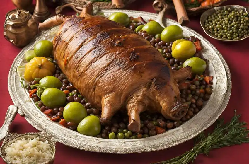 Lechona en Escabeche