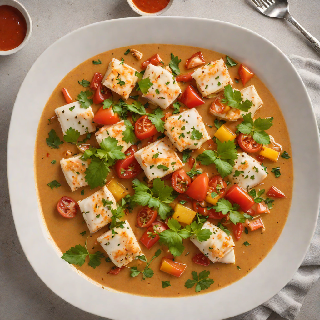 Coconut-Spiced Kenyan Fish Stew with Tomatoes and Coconut Milk