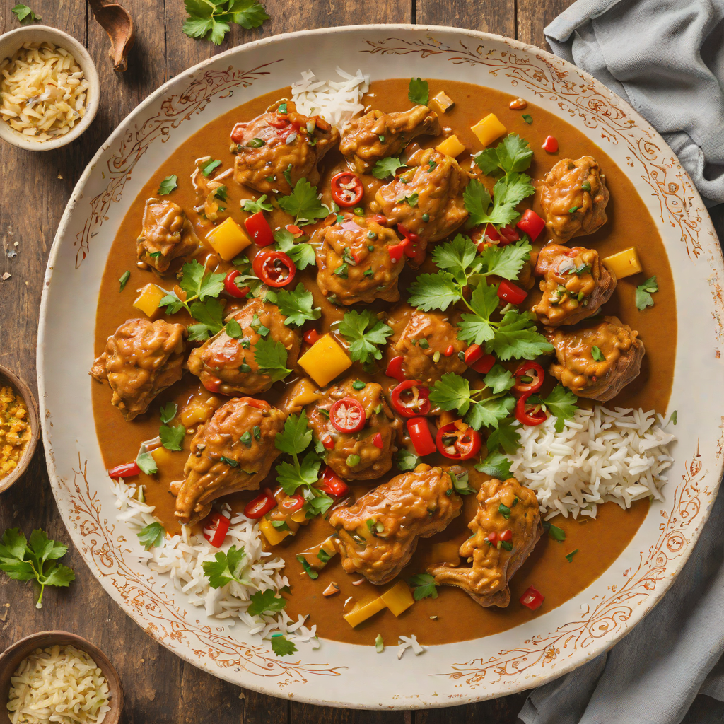 One-Pot Ethiopian-Inspired Berbere Chicken Curry with Coconut Milk