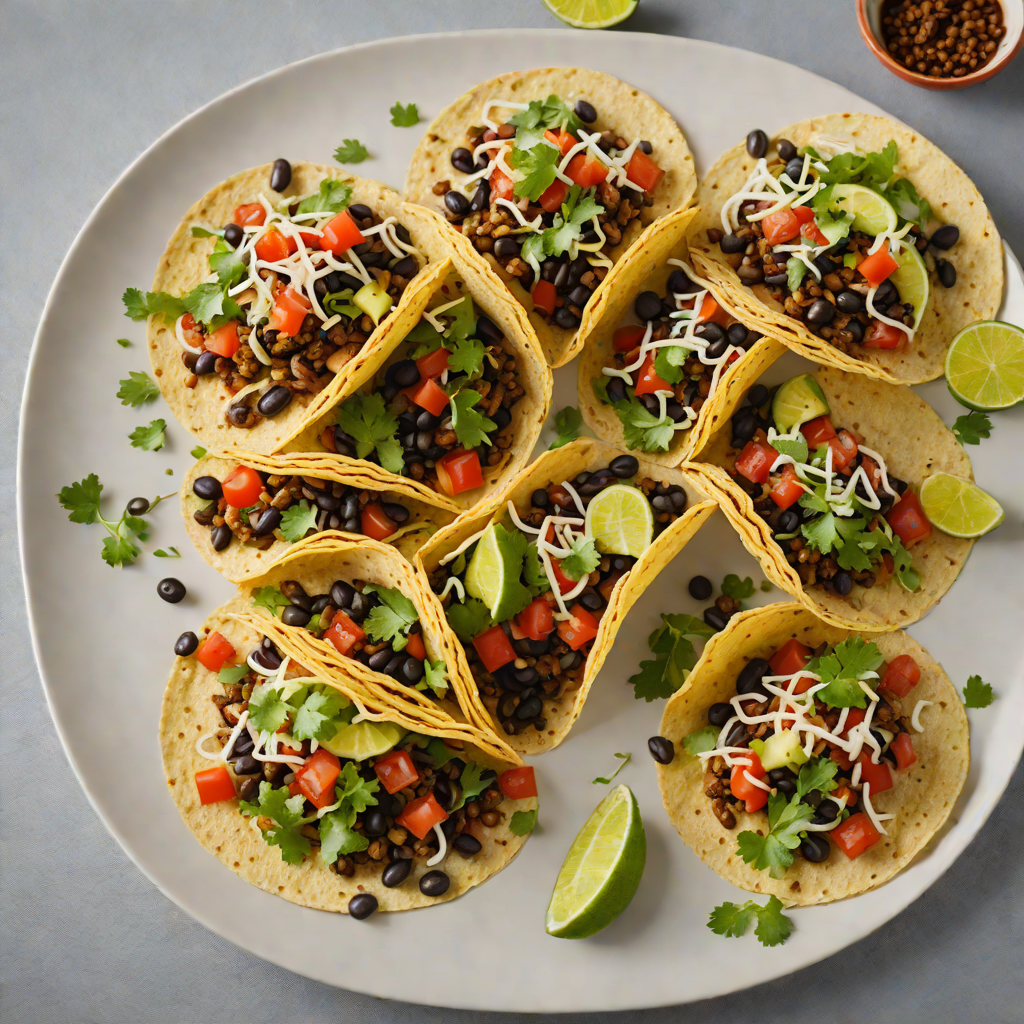 Quantum Wave Particle Duality Black Bean Tacos