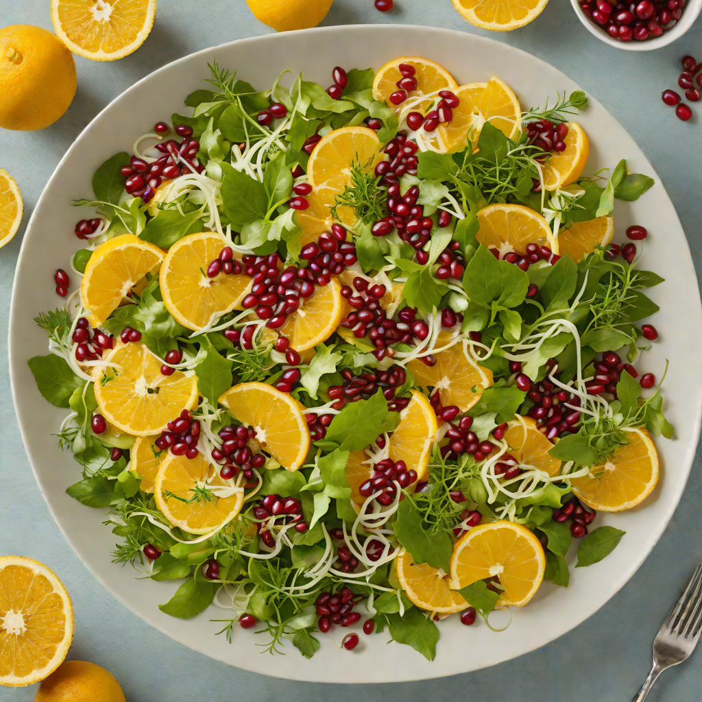 Citrus Salad with Pomegranate and Fennel