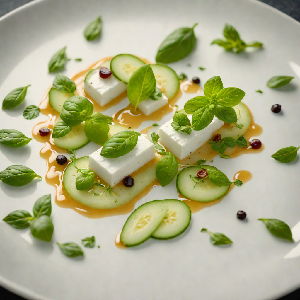 Teleportation Tonic with Basil and Cucumber