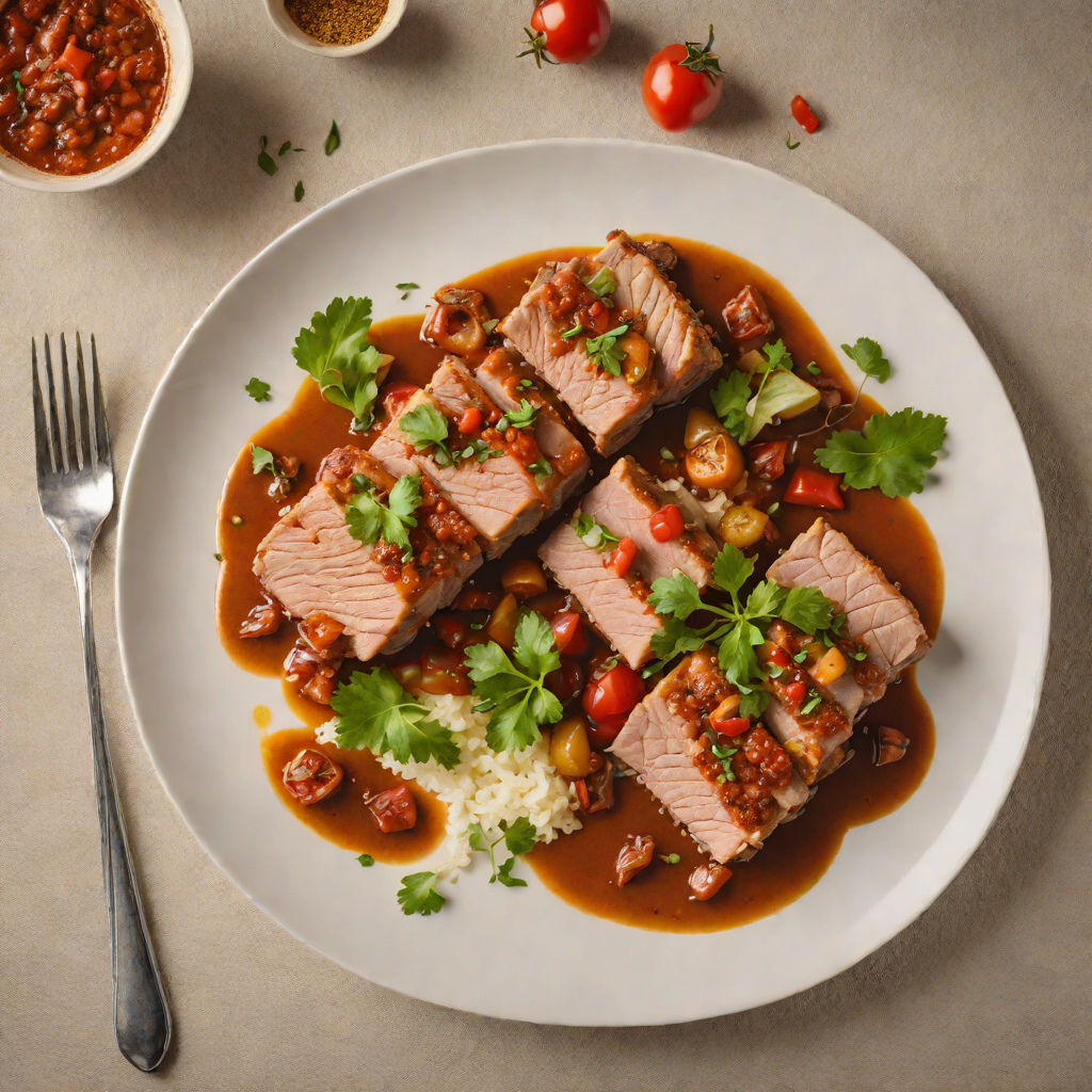 Slow-Cooked Spanish Pork with Smoked Paprika and Garlic
