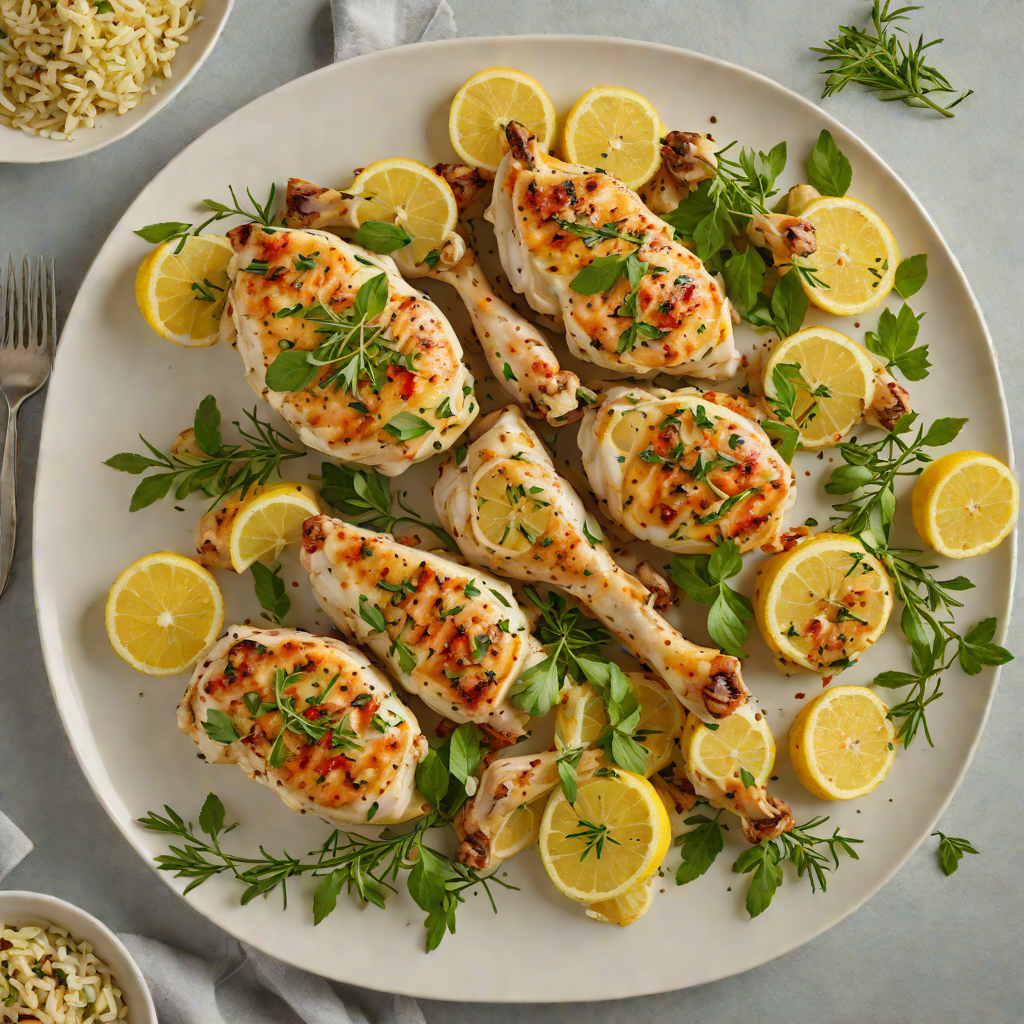 Sautéed Lemon Garlic Chicken with Fresh Herbs