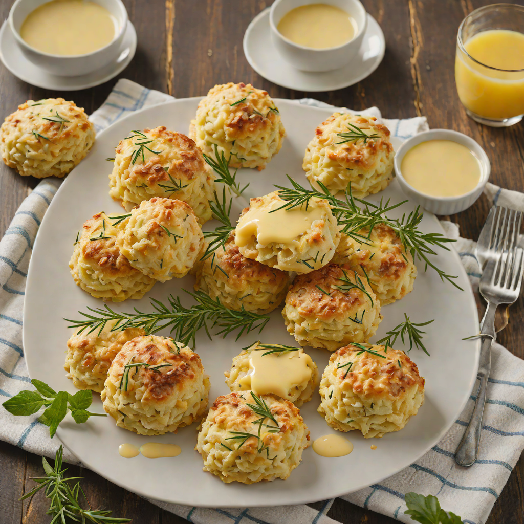 Mountain Herb & Cheddar Biscuits with Colorado Honey Butter