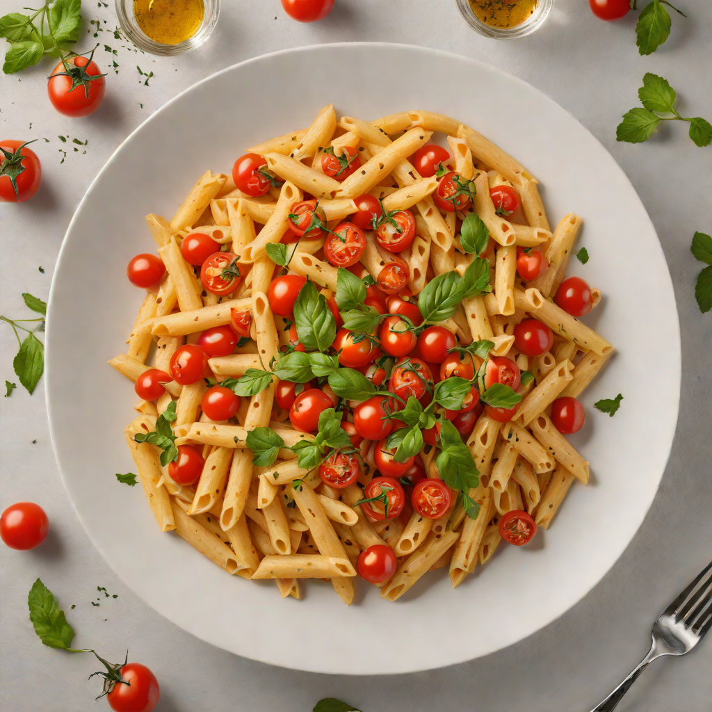 Spicy Brooklyn-Style Vodka Penne with Cherry Tomatoes