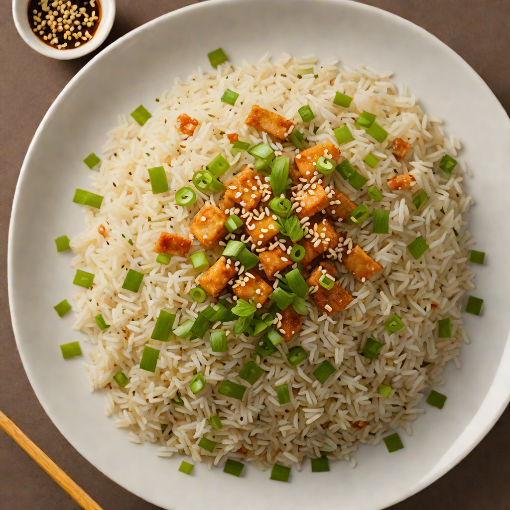 Ginger-Scallion Rice with Toasted Sesame