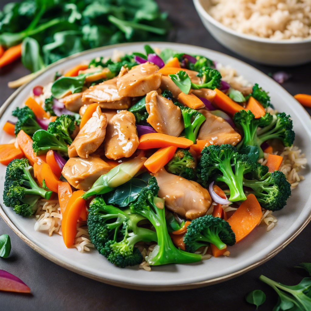 Asian-Inspired Chicken and Veggie Stir-Fry