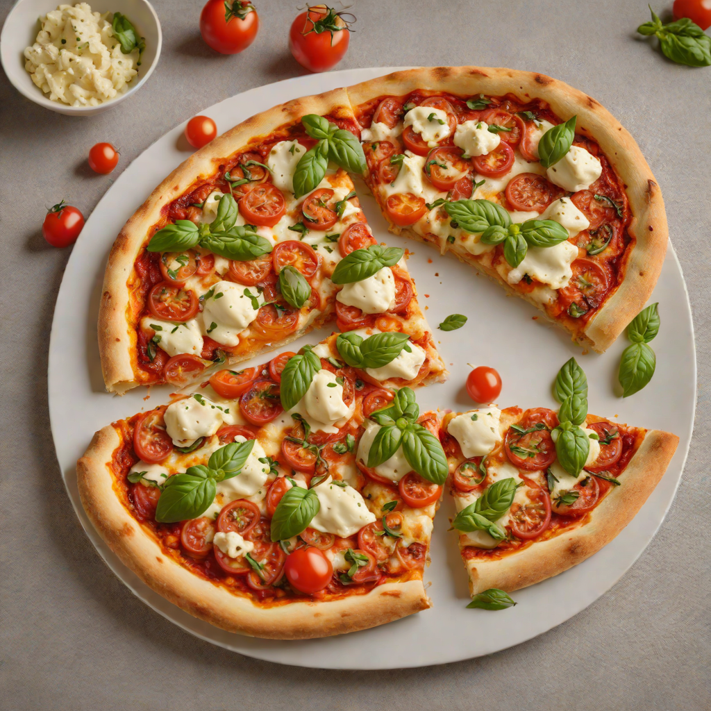 Partenope-Style Neapolitan Pizza with San Marzano Tomato and Mozzarella