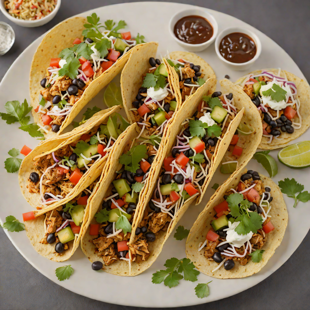 Denver-Inspired Southwest Chicken and Black Bean Tacos