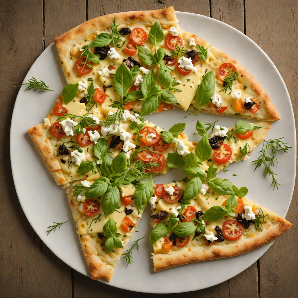 Colorado Mountain Herb and Cheese Flatbread