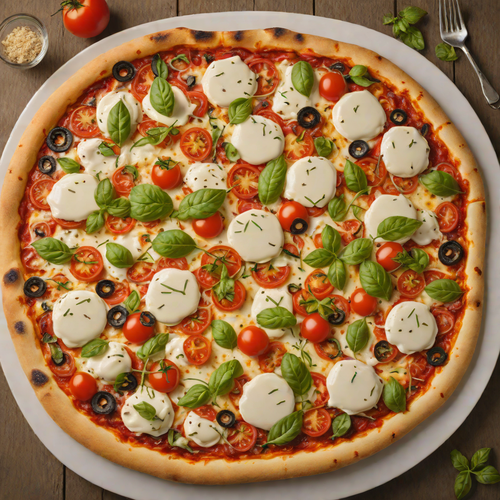 Wood-Fired Pizza with Imported Mozzarella and San Marzano Tomatoes