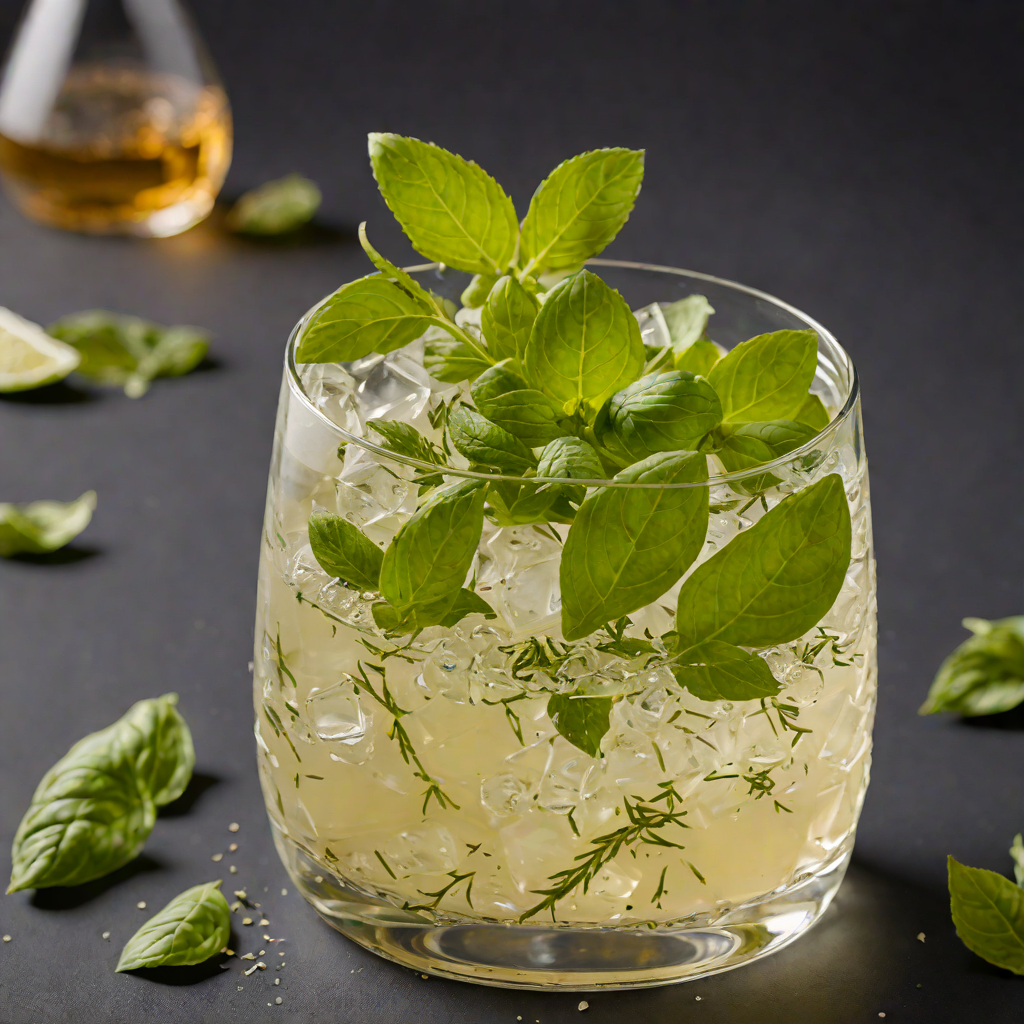Herb-Steeped Gin Basil Smash